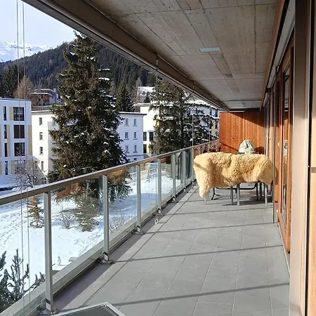 Appartement Luxury Penthouse 4 Bedroom 8 Min Walk To Wef Davos