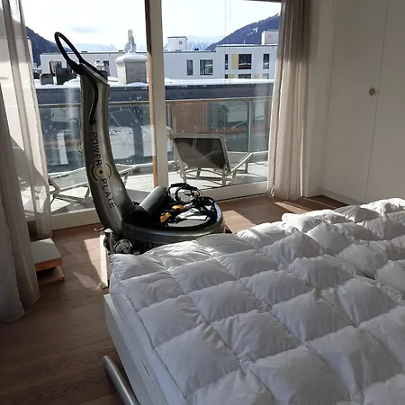 Luxury Penthouse 4 Bedroom 8 Min Walk To Wef Appartement Davos